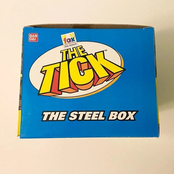 Vintage 1995  The Tick The Steel Box Fox BanDai Open Box - Picture 7 of 16